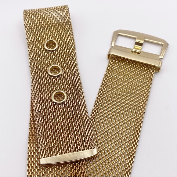 Vintage 90s Gold Mesh Belt - Picture 8 of 9